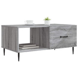 Coffee Table Grey Sonoma 90 x 50 x 40 cm Engineered Wood 894961
