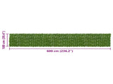 Balcony Screen with Leaves Green and Yellow 600 x 100 cm 42040646
