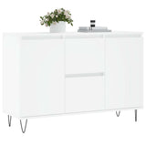 Sideboard White 101.5x35x70 cm Engineered Wood 827204