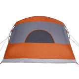 Family Tent with Roof Grey and Orange 576 x 325 x 213 cm 4100684