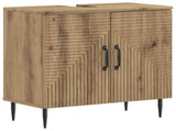 Bathroom Sink Cabinet HAARLEM Artisan Oak 59.5 x 31.5x 59 cm 896794