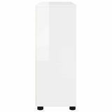 Storage Cabinet High Gloss White 80 x 31 x 81 cm 888851