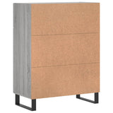 Sideboard Grey Sonoma 69.5x34x90 cm Engineered Wood 828010