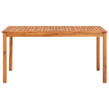 45962 Garden Table 150x90x74 cm Solid Acacia Wood