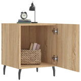 Bedside Cabinets 2 pcs Sonoma Oak 40x40x50 cm Engineered Wood 827603