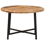 Coffee Table 54x54x35 cm Solid Wood Mango and Iron 371968
