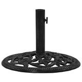 Umbrella Base Black 48x48x33 cm Cast Iron 317749