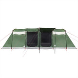 Family Tent Tunnel 8-Person Green Waterproof 94616