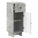 Bathroom Storage Cainet EDE Concrete Grey 30 x 31 x 80 cm 895948
