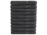 Premium Towels "SOLUND" 10 pcs Anthracite 100x200 cm 600 gsm 137174