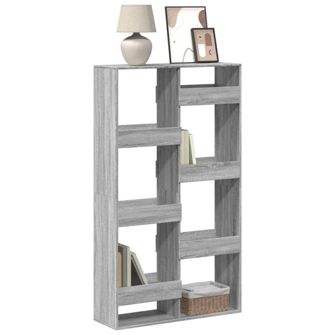 Bookcase Grey Sonoma 100x33x175 cm Engineered Wood 3309407