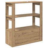 Sideboard Artisan oak 30 x 80 x 90 cm Engineered wood 881094