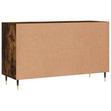 Sideboard Smoked Oak 100x36x60 cm Engineered Wood 828153