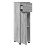 Bathroom Cabinet Grey Sonoma 30.5 x 30 x 101 cm Engineered Wood 888743