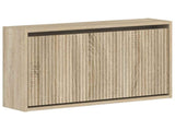 Wall-Mounted Shoe Cabinet ARNHEM 71 x 17 x 43 cm Sonoma Oak 896627