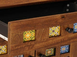 Bedside Cabinet Brown 50 x 33 x 60 cm Solid Mango Wood 4018235