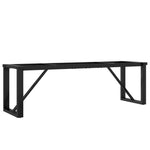 ZNTS Coffee Table Legs O-Frame 140x30x43 cm Steel 357878