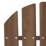 Garden Chair Brown Solid Fir Wood Standard Ergonomic 315901