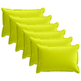 Cushion with Pillow HOUTEN 6 pcs Bright Green Polyester 933357