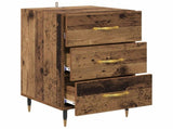 Bedside Cabinet Old Wood 40 x 40 x 66 cm Engineered Wood 882098