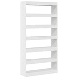 Book Cabinet White 100 x 30 x 198 cm Engineered Wood 3333924