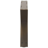 Coffee Table Legs 2 pcs Natural Steel 60x cm Steel 4012691