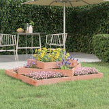 Planter 112x112x27 cm Solid Wood Douglas 823890