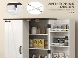 Multi-Storage Farmhouse Style Cabinet - White T3398P342969