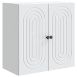 Wall-Mounted Cabinet White 59 x 31 x 60 cm Engineered Wood 898065