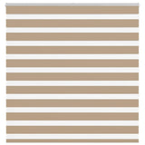 Zebra Blind Sand Brown 145x150 cm Fabric Width 140.9 cm Polyester 4014556