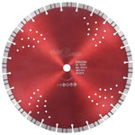 ZNTS Diamond Cutting Disc with Turbo and Holes Steel 350 mm 143234