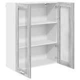 Hanging Cabinet Grey Sonoma 80 x 31 x 100 cm Engineered Wood 884399