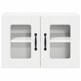 Wall Glass Cabinet PORTO 2 pcs White 60 x 31 x 40 cm 885316