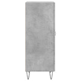 Sideboard Concrete Grey 34.5x34x90 cm Engineered Wood 830440