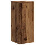 Plant Stands 2 pcs Old Wood 30x30x70 cm Engineered wood 852931