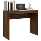 Desk Brown Oak 90x40x72 cm Engineered Wood 815305