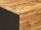 Bathroom Hanging Cabinet with Storage Natural 38 x 33 x 48 cm 4018316