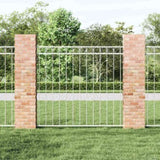 Fence Element ASSEN White 170 x 150 cm Steel 42003929