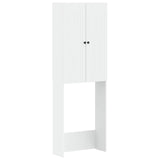 Toilet Cabinet ALKMAAR White 66 x 25.5 x 190 cm Engineered Wood 896255