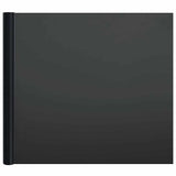Window Films 5 pcs Static Frosted Black PVC 3208958