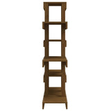 Plant Stand Honey Brown 85x25x109.5 cm Solid Wood Pine 822090