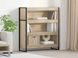 Book Cabinet Sonoma 80 x 30 x 121 cm Engineered Wood 886415