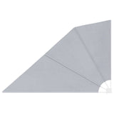 Collapsible Balcony Side Awning Grey 160x240 cm 41574