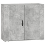 Sideboards 3 pcs Concrete Grey Engineered Wood 3185419