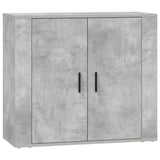 Sideboards 3 pcs Concrete Grey Engineered Wood 3185419