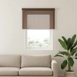 Outdoor Roller Blind 90% UV Block Taupe 220 x 140 cm HDPE 42036150