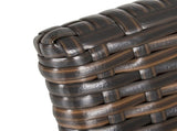 Set of Two Folding Rattan Seat Chairs - Brown T3398P317526