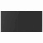 Garden Dining Set with Cushion 7 pcs Black Poly Rattan 3261675