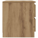 Bedside Cabinet Artisan Oak 50x40x43.5 cm Engineered Wood 856520