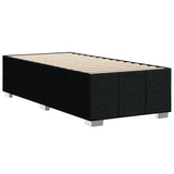 Bed Frame without Mattress Black 90x190 cm Single Fabric 3284799